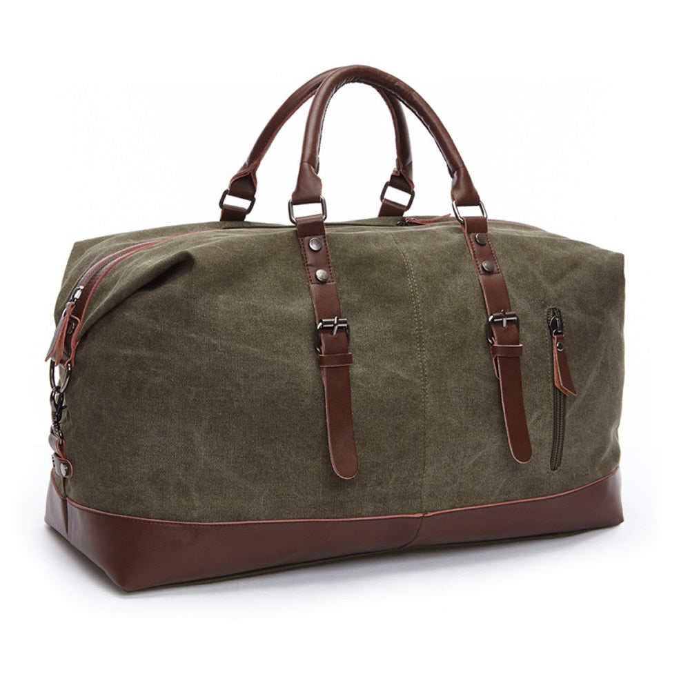 Original Canvas Leather Travel Bag